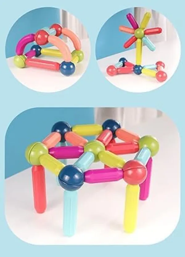 Multicolor_25_Pcs_Magnetic_Sticks_Building_Blocks_Toys_Set,_Magnetic_Toys_Magnets_For_Kids_Or_Toddlers,3D_Puzzle_Stem_Construction_Toys_For_Kids_Boys_Girls