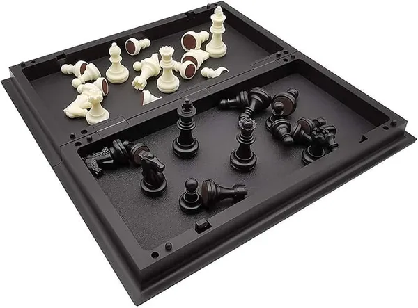 Multicolor_Mini_Magnetic_Chess_Set,_Magnetic_Travel_Chess_Set,Folding_Chess_Set_-_Lightweight,_Portable,_And_Educational_Toy_For_Kids_And_Adults_-_Perfect_For_2_Players_|_Lightweight_&_Durable_|10_Inch