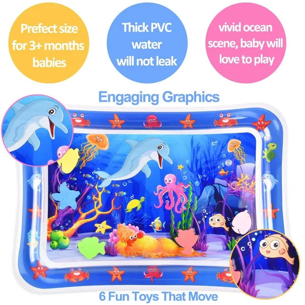 Multicolor_Water_Mat_Inflatable_Baby_Water_Play_Mat_For_3_6_9_Months_Newborn_Girl_&_Boy_Early_Activity_Center_Safe,_Durable,_And_Engaging_For_Newborn_Boys_&_Girls_Portable,_Colorful_Play_Pad