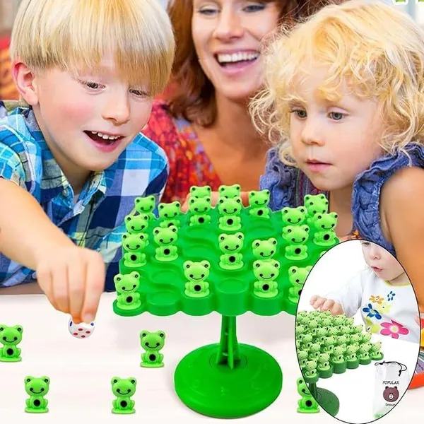 Green_Frog_Balance_Game_|_Two-Player_Montessori_Balance_Board_Game_|_Interactive_Desktop_Game_Gift_For_Boys_And_Girls_|_Fun_Family_Activity_For_Learning_|_Color_-_Green