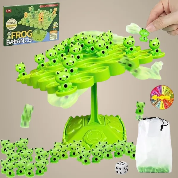 Green_Frog_Balance_Game_|_Two-Player_Montessori_Balance_Board_Game_|_Interactive_Desktop_Game_Gift_For_Boys_And_Girls_|_Fun_Family_Activity_For_Learning_|_Color_-_Green