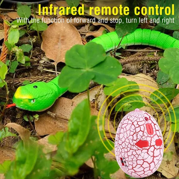 Green_16_Inch_Remote_Control_Rattle_Snake_Toy,_Realistic_Reptile_Robot_With_Egg_Shaped_Infrared_Receiver,_Rc_Snake_Prank_Toy_Ideal_Gift_For_Kids_Or_For_Adults_-_White_Color