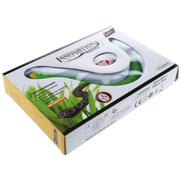 Green_16_Inch_Remote_Control_Rattle_Snake_Toy,_Realistic_Reptile_Robot_With_Egg_Shaped_Infrared_Receiver,_Rc_Snake_Prank_Toy_Ideal_Gift_For_Kids_Or_For_Adults_-_White_Color
