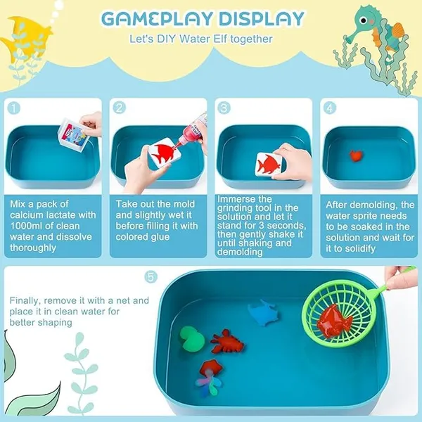 Multicolor_Rubber_Aqua_Gelz_3D_Diy_Magic_Water_Elf,_Aqua_Fairy_Creative_Set_Colourful_Sea_Animals_Toy_With_4_Bottles_Of_Colour_Gel,_Educational_Toy_Water_Toy_Children_For_Boys_Girls_3+