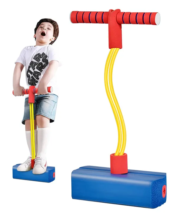 Blue_Pogo_Jumper_For_Kids,_Fun_&_Safe_Jumping_Stick,_Durable_Foam_And_Bungee_Jumper_For_Ages_3_And_Up,_Kindergarten_Teaching_Fitness_Outdoor_Sports_Toys_Great_Gift_For_Boys_And_Girls_-_Blue_Color