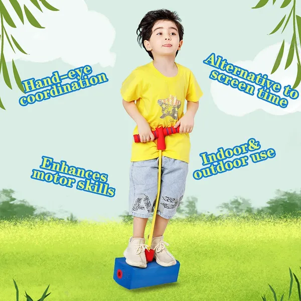 Blue_Pogo_Jumper_For_Kids,_Fun_&_Safe_Jumping_Stick,_Durable_Foam_And_Bungee_Jumper_For_Ages_3_And_Up,_Kindergarten_Teaching_Fitness_Outdoor_Sports_Toys_Great_Gift_For_Boys_And_Girls_-_Blue_Color