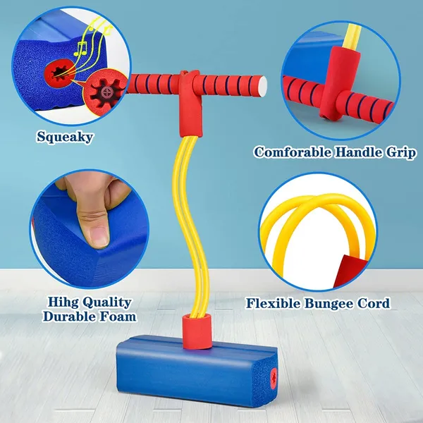 Blue_Pogo_Jumper_For_Kids,_Fun_&_Safe_Jumping_Stick,_Durable_Foam_And_Bungee_Jumper_For_Ages_3_And_Up,_Kindergarten_Teaching_Fitness_Outdoor_Sports_Toys_Great_Gift_For_Boys_And_Girls_-_Blue_Color
