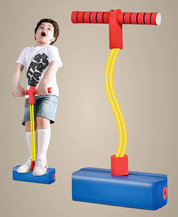 Blue_Pogo_Jumper_For_Kids,_Fun_&_Safe_Jumping_Stick,_Durable_Foam_And_Bungee_Jumper_For_Ages_3_And_Up,_Kindergarten_Teaching_Fitness_Outdoor_Sports_Toys_Great_Gift_For_Boys_And_Girls_-_Blue_Color