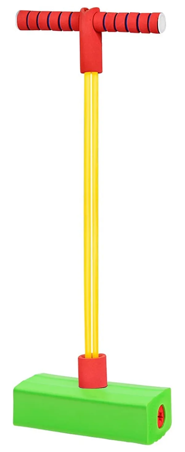 Green_Pogo_Jumper_For_Kids,_Fun&Safe_Jumping_Stick,_Durable_Foam_And_Bungee_Jumper_For_Ages_3_And_Up,_Kindergarten_Teaching_Fitness_Outdoor_Sports_Toys_Great_Gift_For_Boys_And_Girls_-_Green_Color