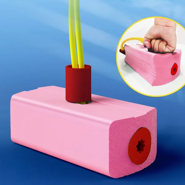 Red_Pogo_Jumper_For_Kids,_Fun&Safe_Jumping_Stick,_Durable_Foam_And_Bungee_Jumper_For_Ages_3_And_Up,_Kindergarten_Teaching_Fitness_Outdoor_Sports_Toys_Great_Gift_For_Boys_And_Girls_-_Red_Color