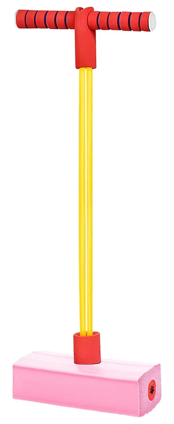 Red_Pogo_Jumper_For_Kids,_Fun&Safe_Jumping_Stick,_Durable_Foam_And_Bungee_Jumper_For_Ages_3_And_Up,_Kindergarten_Teaching_Fitness_Outdoor_Sports_Toys_Great_Gift_For_Boys_And_Girls_-_Red_Color