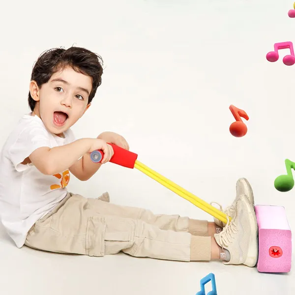 Red_Pogo_Jumper_For_Kids,_Fun&Safe_Jumping_Stick,_Durable_Foam_And_Bungee_Jumper_For_Ages_3_And_Up,_Kindergarten_Teaching_Fitness_Outdoor_Sports_Toys_Great_Gift_For_Boys_And_Girls_-_Red_Color