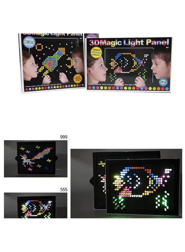 Multicolor_3D_Magic_Light_180_Pcs_Kids_Diy_Led_Panel_Construction_Toys_Children_Educational_Building_Blocks