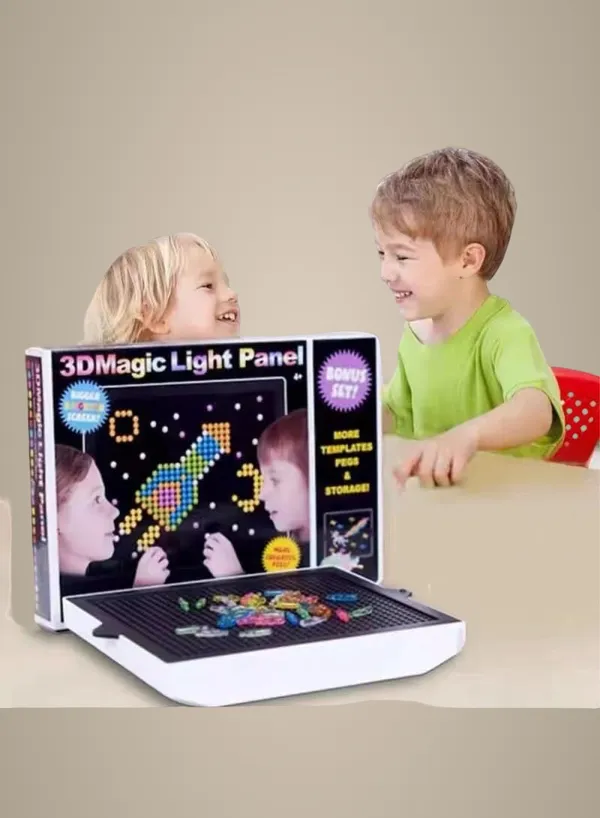 Multicolor_3D_Magic_Light_180_Pcs_Kids_Diy_Led_Panel_Construction_Toys_Children_Educational_Building_Blocks