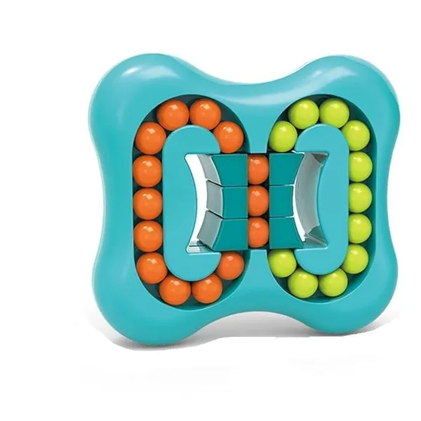 Multicolor_Magic_Bean_Cube_Rotating_Decompression_Finger_Gyro_Ball_Spinning_Magic_Bean_Spinner_Toy_|_Intelligent_Rotating_Finger_Tip_Top_Toy_|_Puzzle_|_Stress_Relief_Rotation_Cube_For_Kids-Cyan