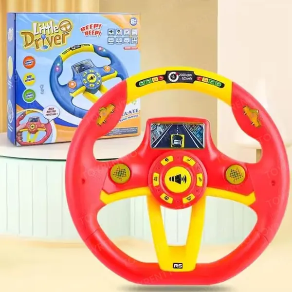 Red_Simulation_Driving_Steering_Wheel_Toy_Pretend_Driving_Toy_Portable_Driving_Controller_For_Boys_Girls_3_Years_And_Up_Children_Gift-Red_Color