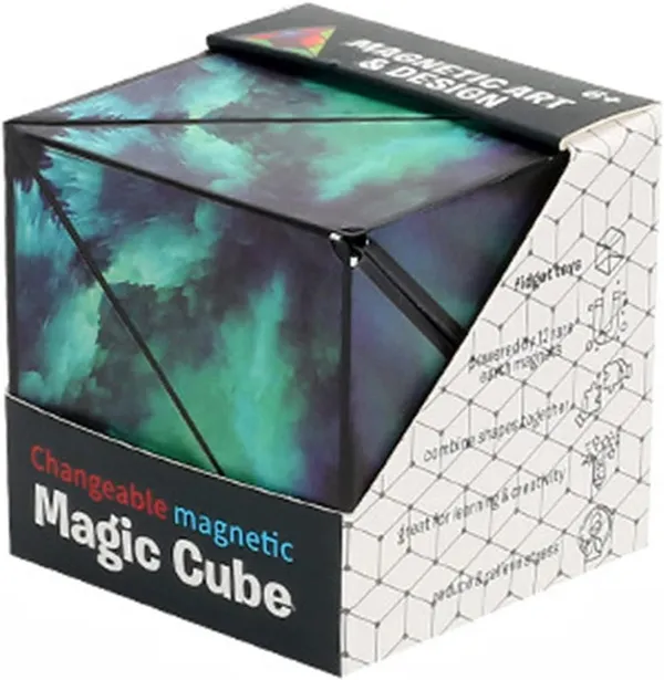 Galaxy_Green_Magic_Star_Cube_36_Rare_Earth_Magnets_3D_Magic_Cube_Transforms_Into_70+_Shapes_Geometric_Stress_And_Anxiety_Relief_For_Kids_And_Adults_(Galaxy_Green)