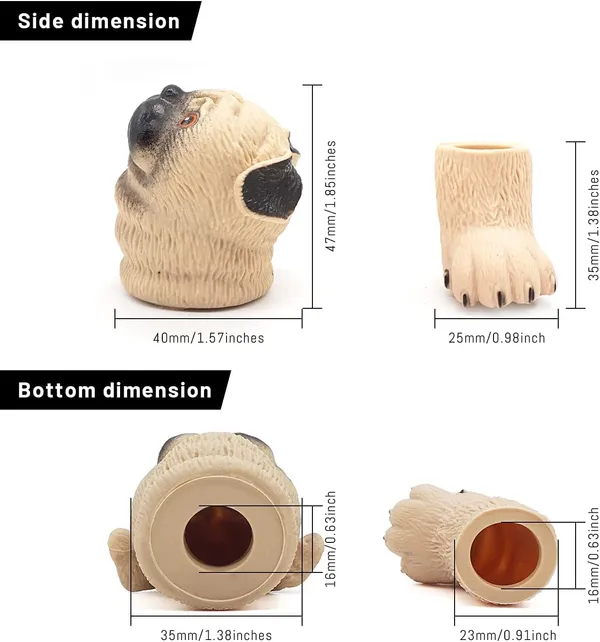 Multicolor_Playful_Pug_Hand_Puppet_Toy_Interactive_Storytelling,_Imaginative_Play,_And_Educational_Fun_For_Toddlers_Interactive_Finger_Toy_For_Kids_And_Adults