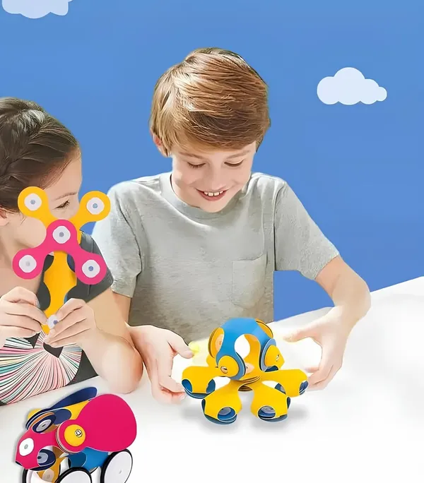 Multicolor_48-Piece_Rainbow_Sheets_Creative_Building_Set_For_Kids_Colorful_Diy_Assembly_Kit_With_Animals,_Vehicles_&_Helicopter_Models_Educational_Construction_Toy_Gift