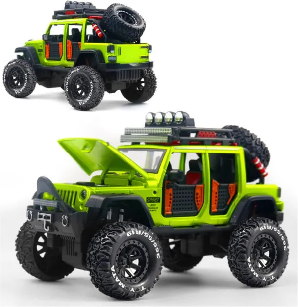 Green_1:24_Scale_Die-Cast_Off-Road_Jeep_Model_Premium_4X4_Suv_With_Realistic_Detailing,_Doors&Roof_Rack_Accessories_Durable_Toy_For_Kids&Collectors,_Ideal_For_Adventure_Enthusiasts_Green