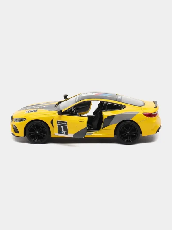 Yellow_Premium_M8_Gte_1:38_Scale_Diecast_Model_Car_Toy_Authentic_Motorsport_Design,_With_Iconic_Racing_Graphics,_Pull-Back_Action_Perfect_Collectible_Or_Gift_For_Kids_&_Enthusiasts_Yellow
