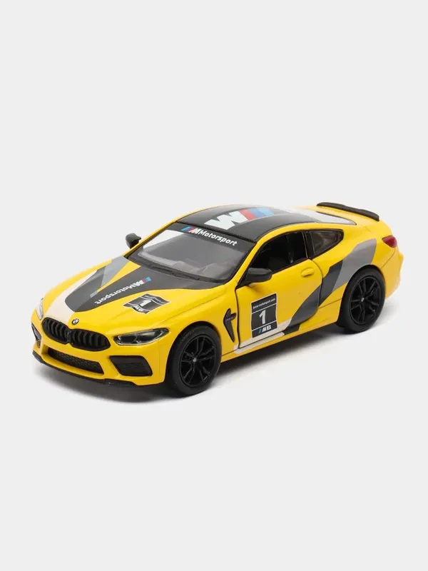 Yellow_Premium_M8_Gte_1:38_Scale_Diecast_Model_Car_Toy_Authentic_Motorsport_Design,_With_Iconic_Racing_Graphics,_Pull-Back_Action_Perfect_Collectible_Or_Gift_For_Kids_&_Enthusiasts_Yellow