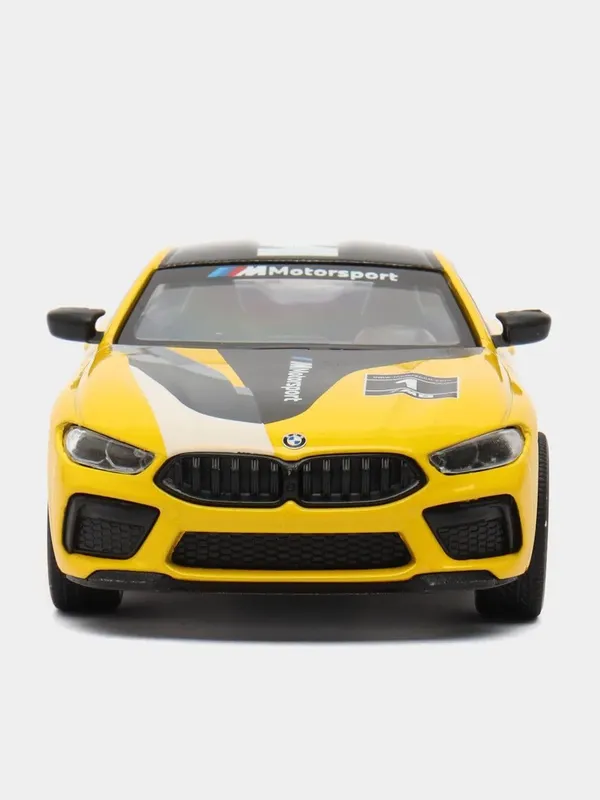Yellow_Premium_M8_Gte_1:38_Scale_Diecast_Model_Car_Toy_Authentic_Motorsport_Design,_With_Iconic_Racing_Graphics,_Pull-Back_Action_Perfect_Collectible_Or_Gift_For_Kids_&_Enthusiasts_Yellow