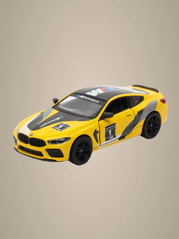 Yellow_Premium_M8_Gte_1:38_Scale_Diecast_Model_Car_Toy_Authentic_Motorsport_Design,_With_Iconic_Racing_Graphics,_Pull-Back_Action_Perfect_Collectible_Or_Gift_For_Kids_&_Enthusiasts_Yellow