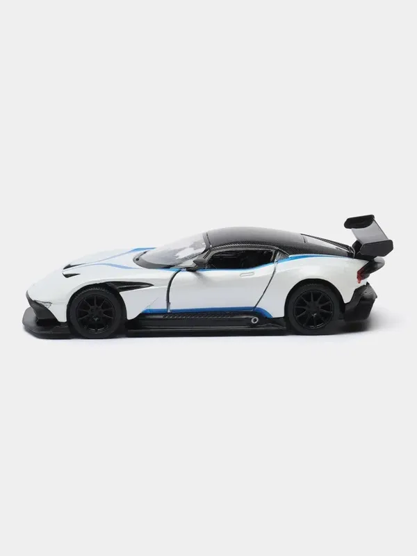 White_1:38_Scale_Vulcan_Die-Cast_Model_Car_Premium_Sports_Car_Toy_With_Realistic_Detailing,_Pull-Back_Actionperfect_Collectible_For_Cars_Collector_And_Gift_For_Kids_White