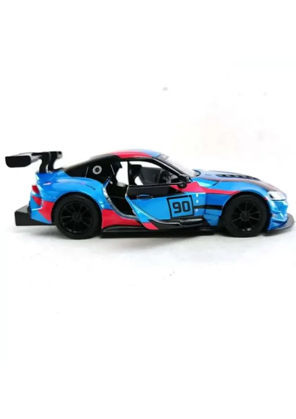 Blue_Exquisite_1:36_Gr_Supra_Racing_Edition_Die-Cast_Model_Car_Toy_For_Kids_Stunning_Metallic_Design,_Openable_Doors,_And_Pull-Back_Action_Perfect_Collectible_Or_Gift_Racing_Blue
