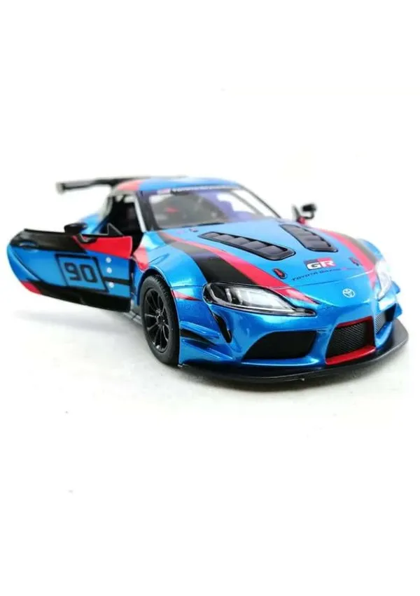 Blue_Exquisite_1:36_Gr_Supra_Racing_Edition_Die-Cast_Model_Car_Toy_For_Kids_Stunning_Metallic_Design,_Openable_Doors,_And_Pull-Back_Action_Perfect_Collectible_Or_Gift_Racing_Blue