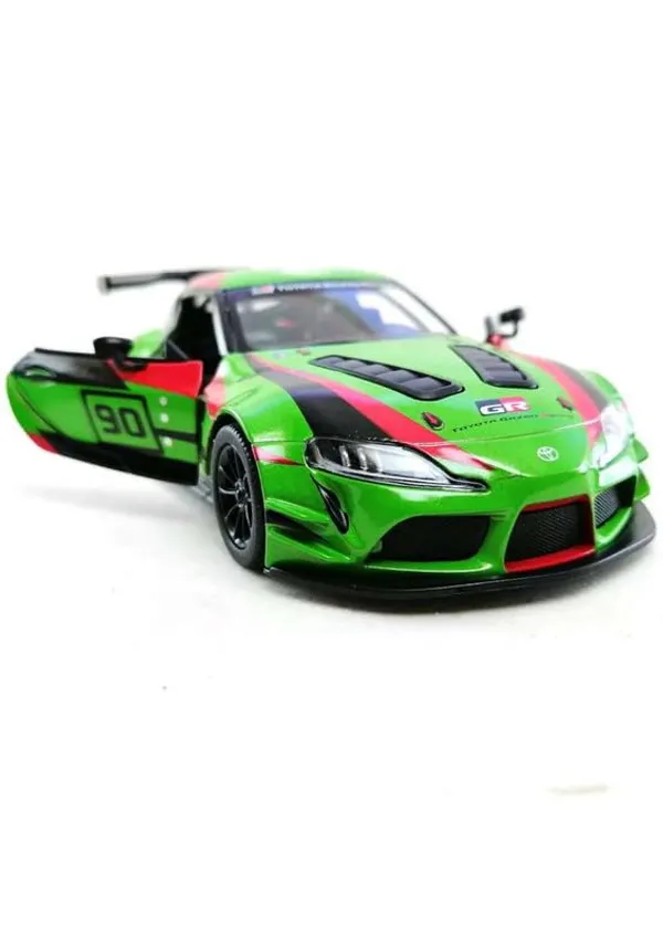 Green_Exquisite_1:36_Gr_Supra_Racing_Edition_Die-Cast_Model_Car_Toy_For_Kids_Stunning_Metallic_Design,_Openable_Doors,_And_Pull-Back_Action_Perfect_Collectible_Or_Gift_Racing_Green
