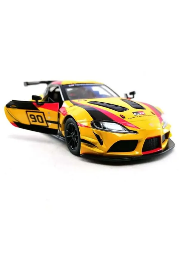 Yellow_Exquisite_1:36_Gr_Supra_Racing_Edition_Die-Cast_Model_Car_Toy_For_Kids_Stunning_Metallic_Design,_Openable_Doors,_And_Pull-Back_Action_Perfect_Collectible_Or_Gift_Racing_Yellow