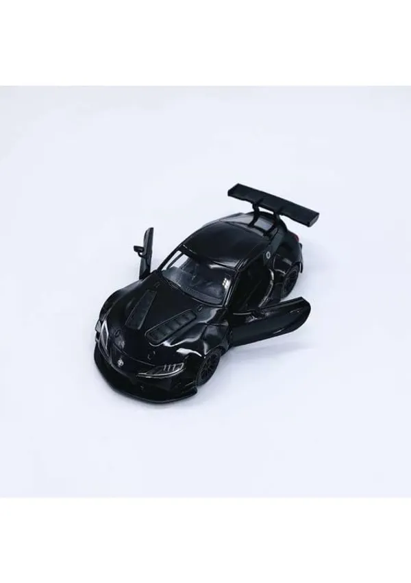 Black_Premium_1:36_Gr_Supra_Die-Cast_Model_Car_Toy_For_Kids_Stunning_Racing_Edition_With_Openable_Doors,Pull-Back_Action&Durable_Construction_Perfect_For_Collectors&Car_Enthusiasts_Black