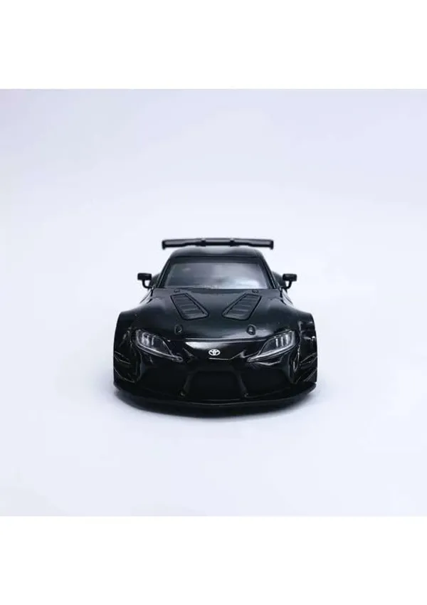 Black_Premium_1:36_Gr_Supra_Die-Cast_Model_Car_Toy_For_Kids_Stunning_Racing_Edition_With_Openable_Doors,Pull-Back_Action&Durable_Construction_Perfect_For_Collectors&Car_Enthusiasts_Black
