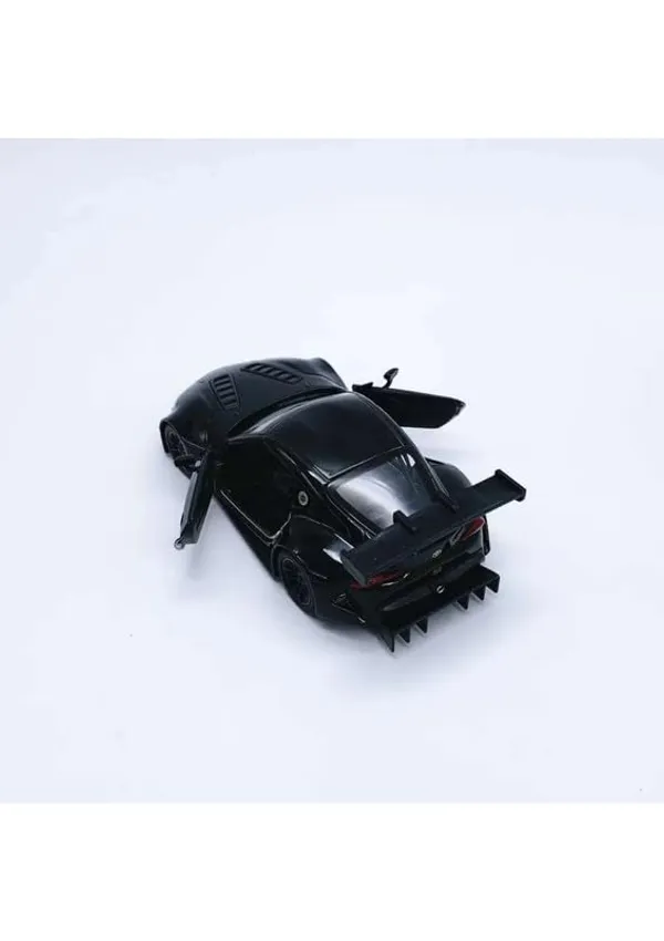 Black_Premium_1:36_Gr_Supra_Die-Cast_Model_Car_Toy_For_Kids_Stunning_Racing_Edition_With_Openable_Doors,Pull-Back_Action&Durable_Construction_Perfect_For_Collectors&Car_Enthusiasts_Black
