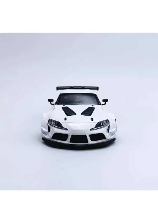 White_Premium_1:36_Gr_Supra_Die-Cast_Model_Car_Toy_For_Kidsstunning_Racing_Edition_With_Openable_Doors,Pull-Back_Action&Durable_Construction_Perfect_For_Collectors_&Car_Enthusiasts_White