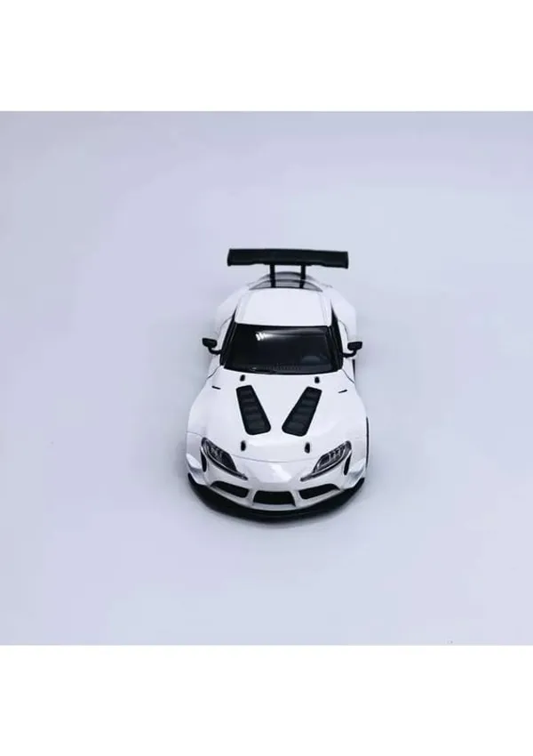 White_Premium_1:36_Gr_Supra_Die-Cast_Model_Car_Toy_For_Kidsstunning_Racing_Edition_With_Openable_Doors,Pull-Back_Action&Durable_Construction_Perfect_For_Collectors_&Car_Enthusiasts_White