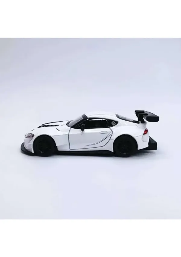 White_Premium_1:36_Gr_Supra_Die-Cast_Model_Car_Toy_For_Kidsstunning_Racing_Edition_With_Openable_Doors,Pull-Back_Action&Durable_Construction_Perfect_For_Collectors_&Car_Enthusiasts_White
