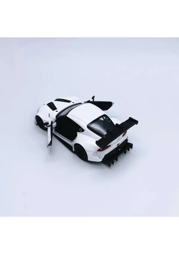 White_Premium_1:36_Gr_Supra_Die-Cast_Model_Car_Toy_For_Kidsstunning_Racing_Edition_With_Openable_Doors,Pull-Back_Action&Durable_Construction_Perfect_For_Collectors_&Car_Enthusiasts_White