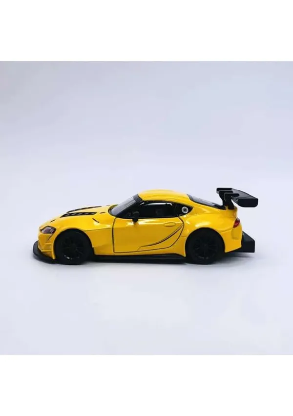 Yellow_Premium_1:36_Gr_Supra_Die-Cast_Model_Car_Toy_For_Kids_Stunning_Racing_Edition_With_Openable_Door,_Pull-Back_Action&Durable_Construction_Perfect_For_Collectors_&Car_Enthusiasts_Yellow