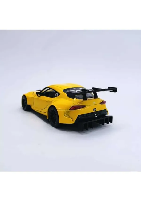 Yellow_Premium_1:36_Gr_Supra_Die-Cast_Model_Car_Toy_For_Kids_Stunning_Racing_Edition_With_Openable_Door,_Pull-Back_Action&Durable_Construction_Perfect_For_Collectors_&Car_Enthusiasts_Yellow