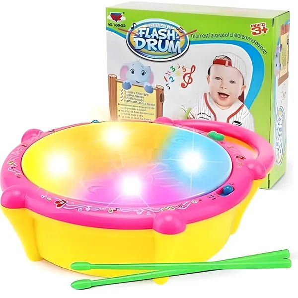 Multicolor_Colorful_Flash_Drum_Toy_|_Interactive_Musical_Instrument_With_Lights,_Sounds_&_Drumsticks_|_Fun_Educational_Toy_For_Toddlers_To_Develop_Rhythm_&_Coordination_|_Perfect_Gift_For_Kids_Ages_3+