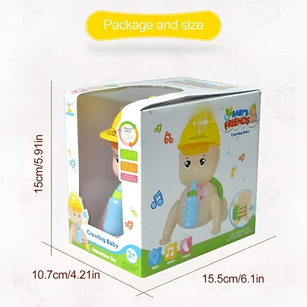 Multicolor_Interactive_Crawling_Baby_Toy_With_Bottle_-_Butt-Twisting_Action,_Fun_Helmet_Design,_Perfect_For_Kids'_Toddlers_Playtime