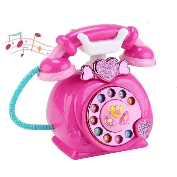 Pink_Musical_Toy_Telephone_For_Kids_|_With_Lights,_Sounds,_And_Rotating_Dial_Perfect_Educational_Gift_For_Toddlers_And_Girls