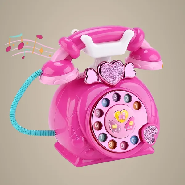 Pink_Musical_Toy_Telephone_For_Kids_|_With_Lights,_Sounds,_And_Rotating_Dial_Perfect_Educational_Gift_For_Toddlers_And_Girls
