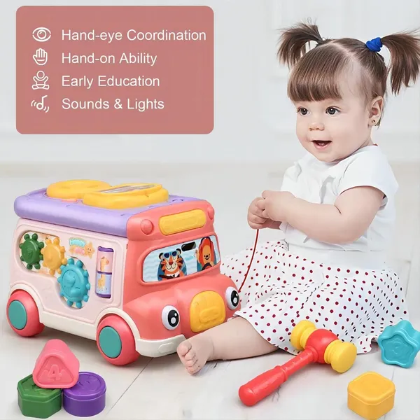 Pink_Pull_Back_Bus_Toy_With_Lights_And_Sound,_Musical_Educational_Toys_For_Kids_Ages_3_And_Up,_Shape_Sorter,_Animal_Matching,_Gear&Sticker_Clock_Birthday_Gift_For_Kids_Boys_Girls_Ages_3&Up___Pink