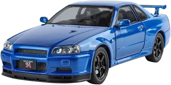 Blue_1:24_Nissan_Gt_R34_Skyline_Die-Cast_Car_Toy_Alloy_Pullback_Model_With_Lights,_Sound_&_Opening_Doors_Realistic_Sports_Car_Toy_For_Kids_&_Collectors_Blue