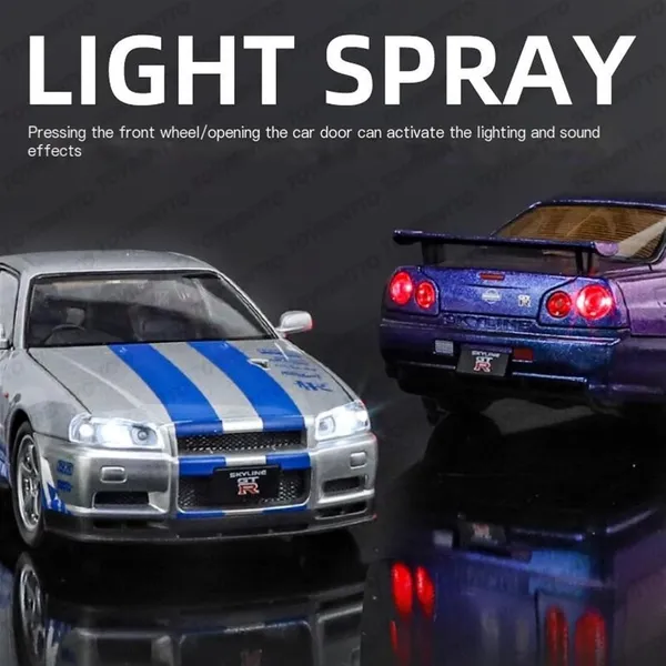 Silver_1:24_Nissan_Gt_R34_Skyline_Die-Cast_Car_Toy_Alloy_Pullback_Model_With_Lights,_Sound_&_Opening_Doors_Realistic_Sports_Car_Toy_For_Kids_&_Collectors_Silver