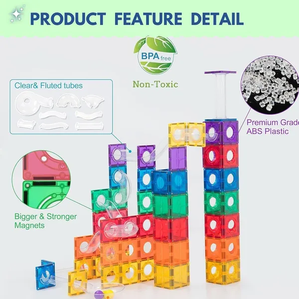 Multicolor_73_Pieces_Magnetic_Tiles_Building_Set,_Magnetic_Tiles_For_Kids,_Magnetic_Blocks,_Educational_Building_Toys_For_Boys_Girls_Age_3+,_Birthday_Gifts,_Christmas_Toy